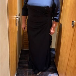 Jessica Howard Navy 22w formal dress